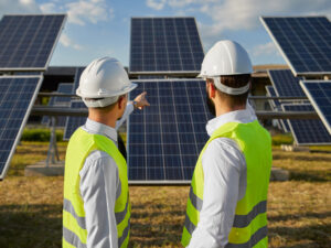 technicians working in field with photovoltaic pan 2022 11 23 00 45 19 utc scaled e1685633070479